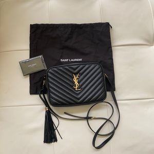 Ysl Lou Camera Bag in quilted leather